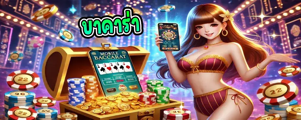 บาการา Bacarat Online เกมไพ่ออนไลน์สุดฮิต เล่นง่าย ได้เงินจริง เล่นได้ทุกวัน